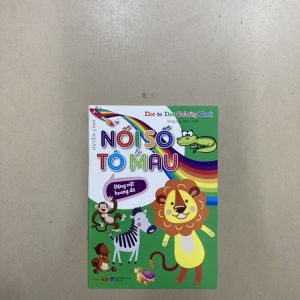 Nối số & tô màu - Động vật hoang dã